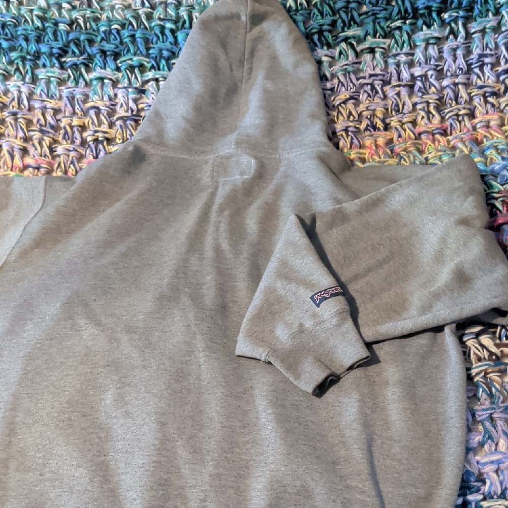 Jansport Gray Zip-Up Hoodie - Picture 5 of 6